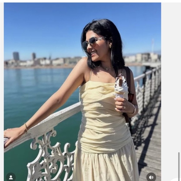 ZARA NWT SUMMER blogger FAV Draped Midi Dress
ZW Collection SIZE M - Picture 13 of 16